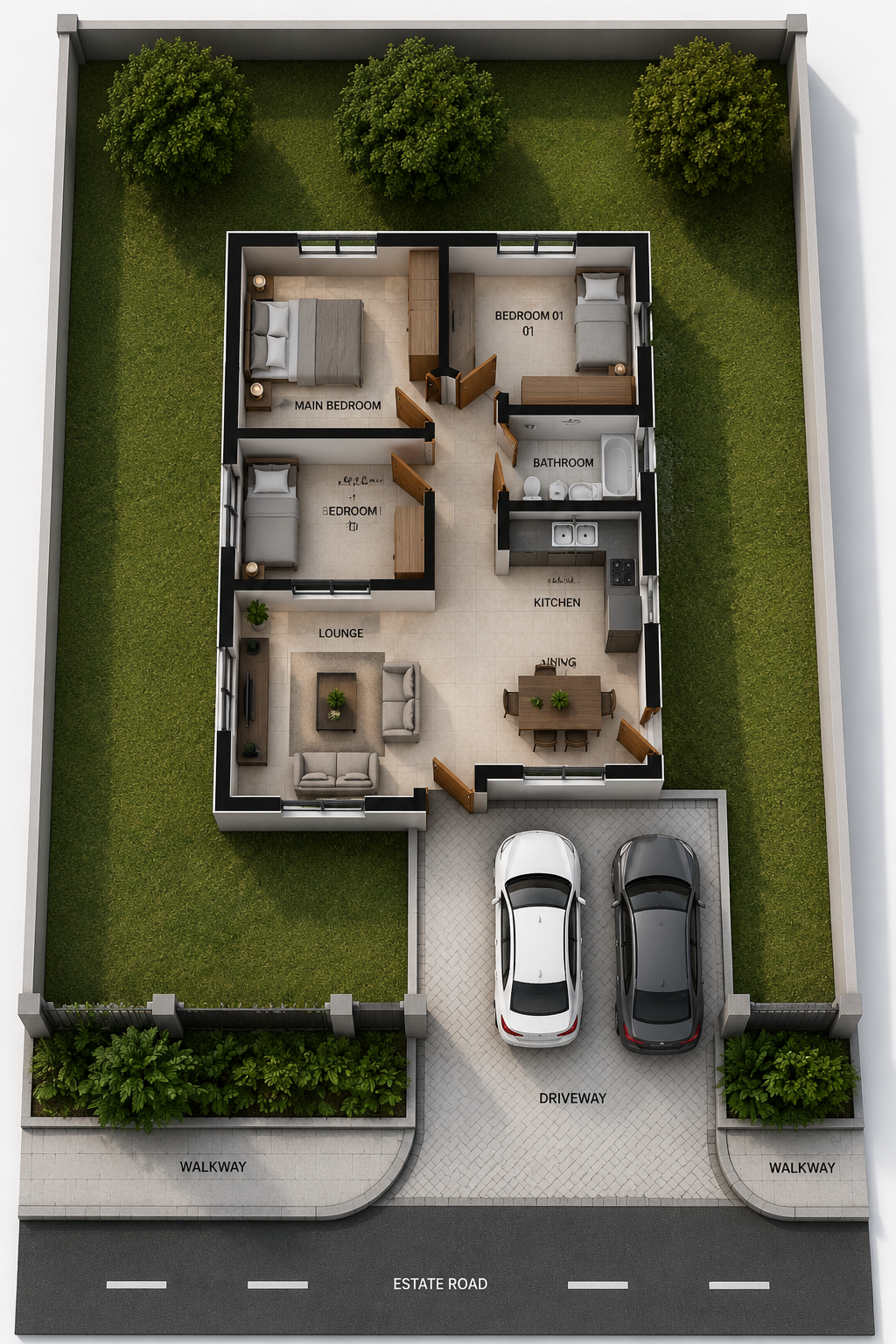 House 50 floorplan